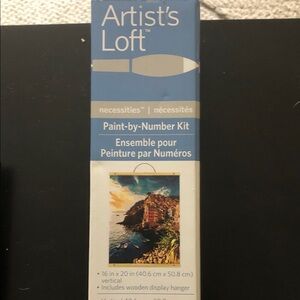 Paint-by-Number Kit in Blue Packaging